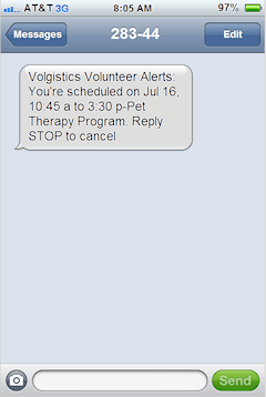 Image of Daily Schedule Reminder Example